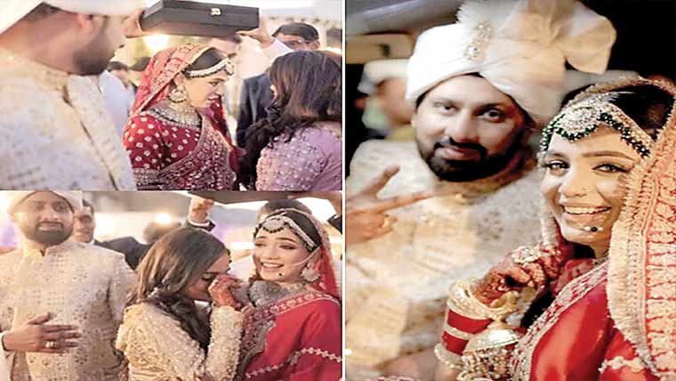 اداکارہ لائبہ خان کی رخصتی کی ویڈیو وائرل