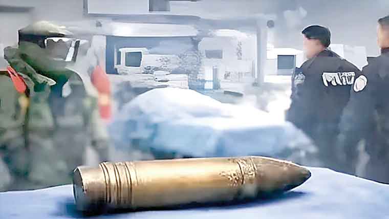 فرانس میں مریض کے جسم سے عالمی جنگ کا گولہ برآم