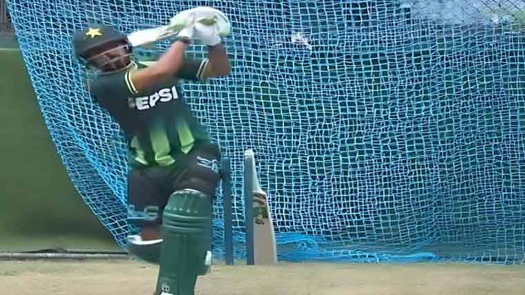 قومی کرکٹ ٹیم کی  کولمبو میں پریکٹس 