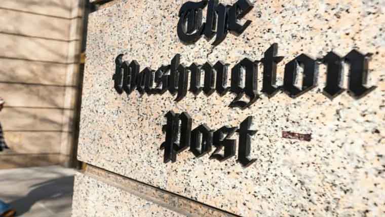  واشنگٹن پوسٹ سے صحافیوں کی برطرفی کیخلاف مظاہرہ