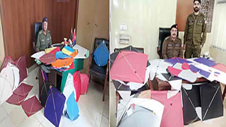 راولپنڈی، 81پتنگ سپلائرز گرفتار، 2ہزار سے زائد پتنگیں برآمد