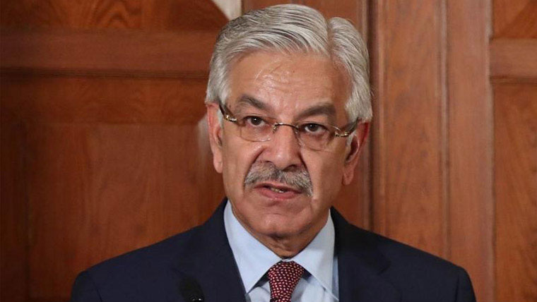 وزیردفاع خواجہ آصف عالمی ڈیفنس شو  میں شرکت کیلئے سعودی عر ب پہنچ گئے