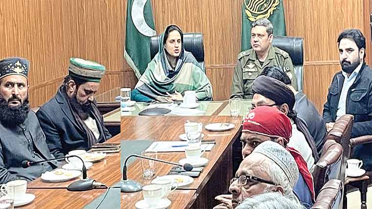  انتظامیہ و علما کا امن دشمنوں کی سازشیں ناکام بنانے کا عزم 