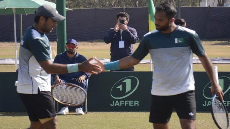 پاکستان نے سینیگال کیخلاف ڈیوس کپ ٹائی جیت لی