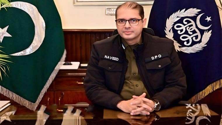  منشیات فروش معاشرے کو دیمک کی طرح چاٹ رہے :ڈاکٹر نوید 