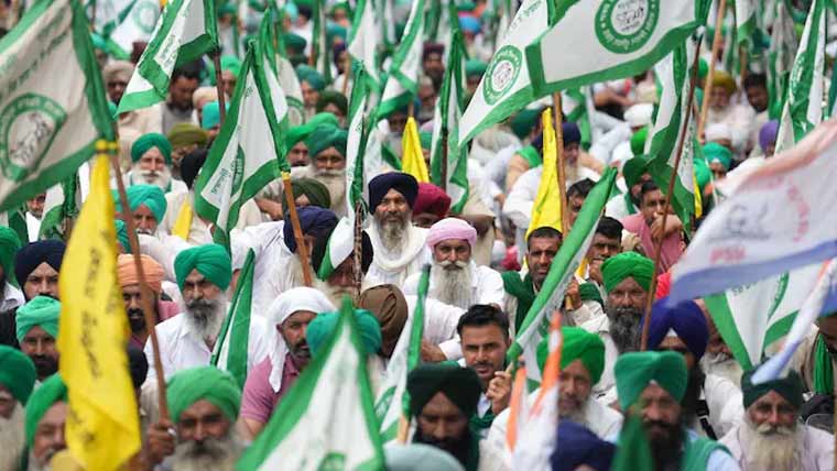 بھارت امریکا تجارتی معاہدہ  کسانوں کا 12 فروری کو  ملک گیر احتجاج کا اعلان