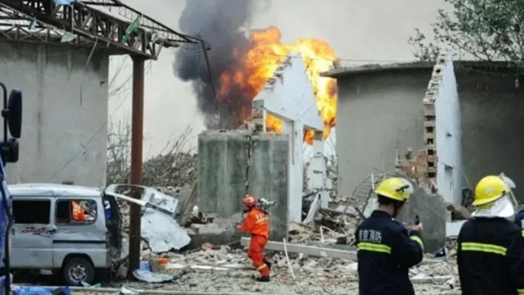  چین :فیکٹری میں  دھماکا ،8ہلاک