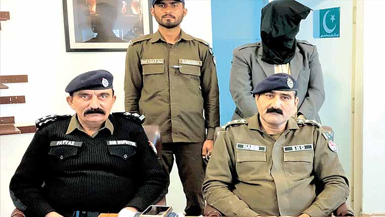 زیر حراست ملزم تصور کی نشاندہی پر سپلائر فیاض گرفتار ،مقدمہ درج