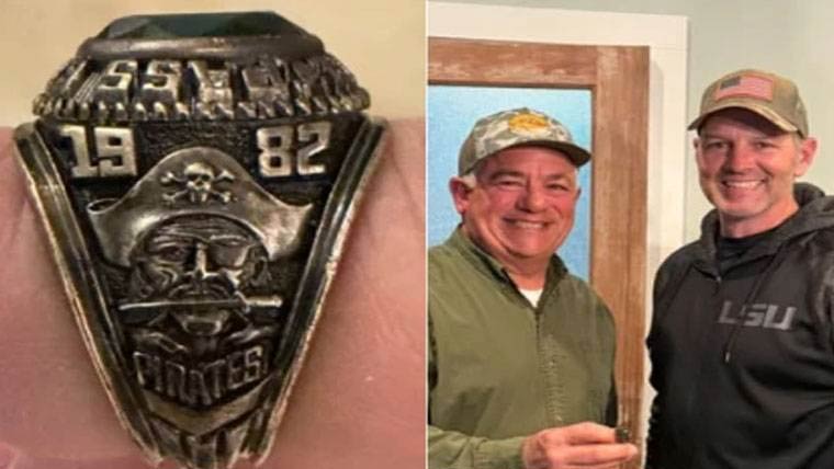 امریکی شہری کو گمشدہ انگوٹھی 44برس بعد مل گئی