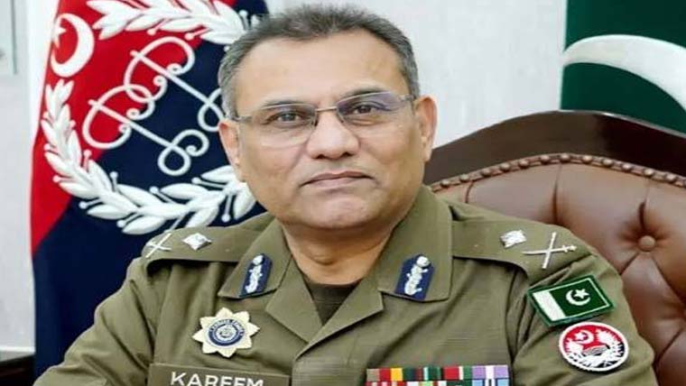 آئی جی نے سرکاری خط کتابت  پرراؤلکھنے سے منع کردیا