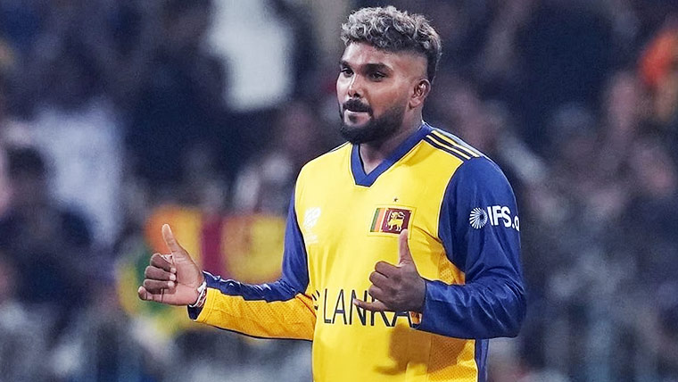  سری لنکن لیگ سپنر  ہسارانگا ورلڈکپ سے باہر