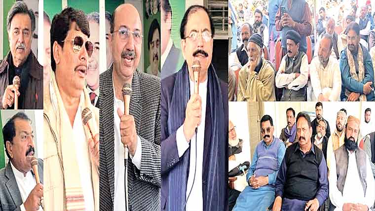 مسلم لیگ ن خوشاب کا اجلاس،  میانوالی جلسہ کی تیاریوں کا جائزہ