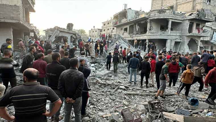 غزہ :اسرائیلی حملے ،مزید 5فلسطینی شہید