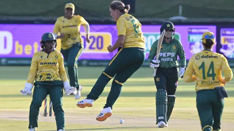 پہلا ٹی ٹونٹی، پاکستان ویمنز کو جنوبی افریقہ نے ہرا دیا