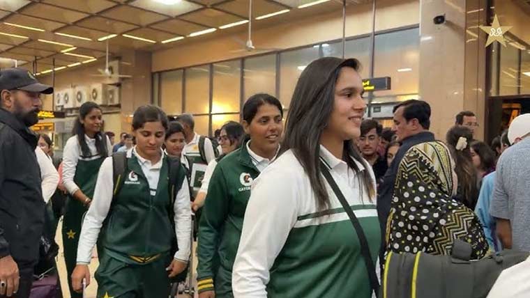 پاکستان ویمنز اے  ٹیم تھائی لینڈ چلی گئی 