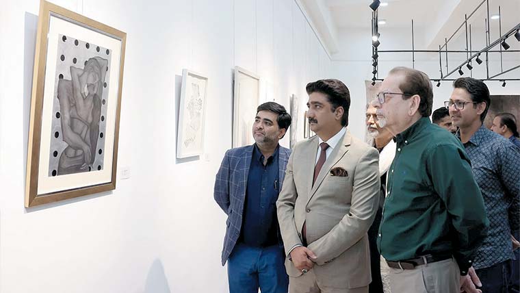 صادقین کی 39 ویں برسی کی مناسبت سے آرٹ نمائش 