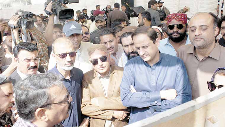  پختون آباد میں اسپورٹس گراؤنڈ ،فیملی پارک کا سنگ بنیاد 