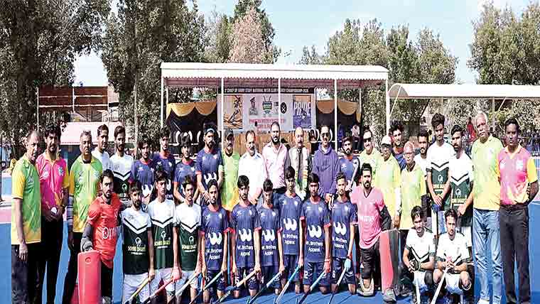 چیف آف آرمی اسٹاف انٹر کلب نیشنل  ہاکی چیمپئن شپ ،چار میچز کھیلے گئے 