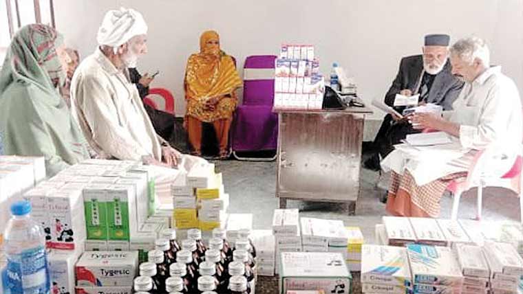  رجن کالونی ماچھیوال میں فری  میڈیکل کیمپ کا انعقاد