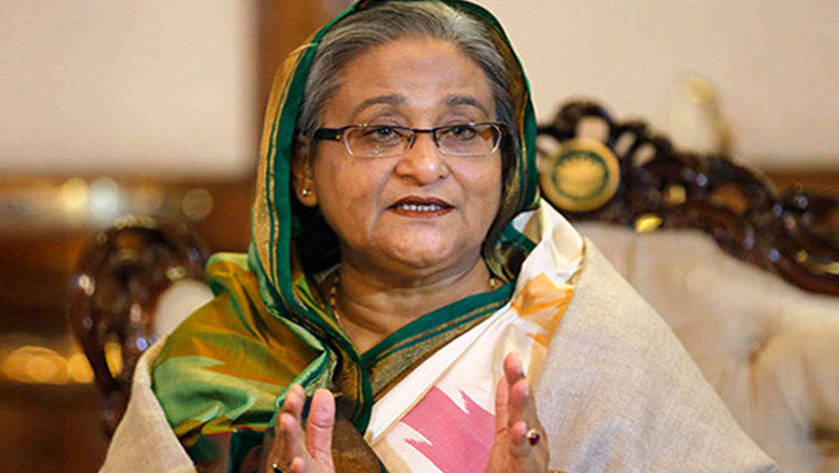 عبوری حکومت کے تحت انتخابات  منصوبہ بند تماشا :حسینہ واجد 