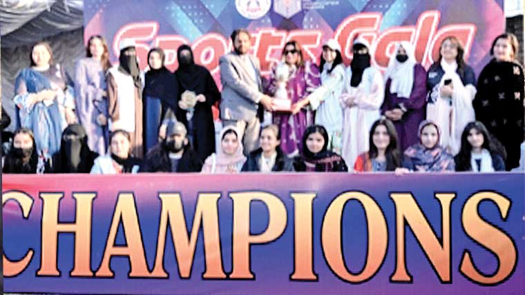 پنجاب کالج یونیورسٹی کیمپس  کے زیر اہتمام تین روزہ  سپورٹس گالااختتام پذیر 