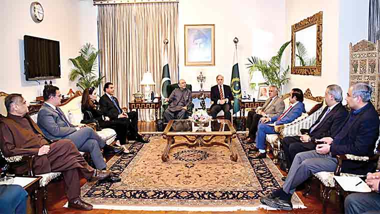  زرداری، شہباز ملاقات، نئے صدرآزاد کشمیر پر مشاورت 