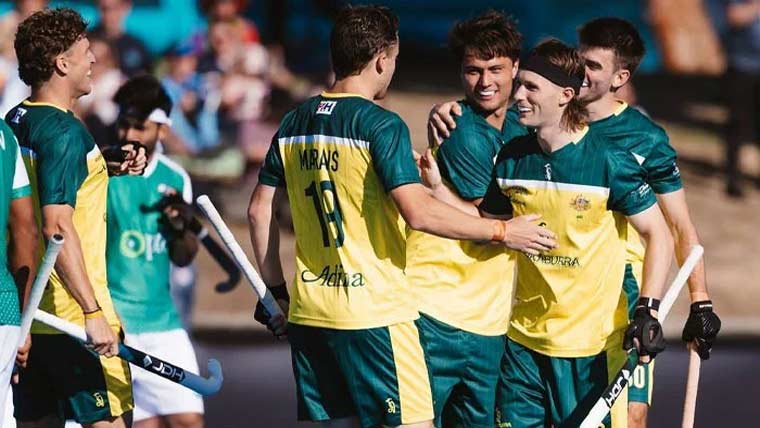 پرو ہاکی،آسٹریلیا نے پاکستان کو 0-3 گول سے ہرا دیا