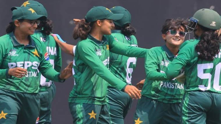 ایشیا کپ رائزنگ سٹارز ،قومی ویمنز اے کا فاتحانہ آغاز 