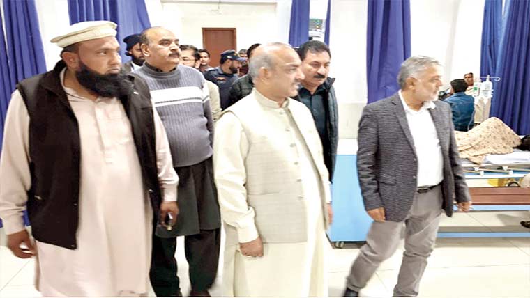  سمندری :راؤکاشف رحیم کا تحصیل ہیڈکوارٹر ہسپتال کا دورہ 