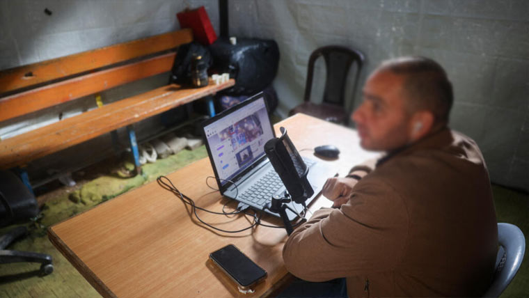  غزہ میں جنگ کے بعد  پہلی بار ریڈیو نشریات شروع