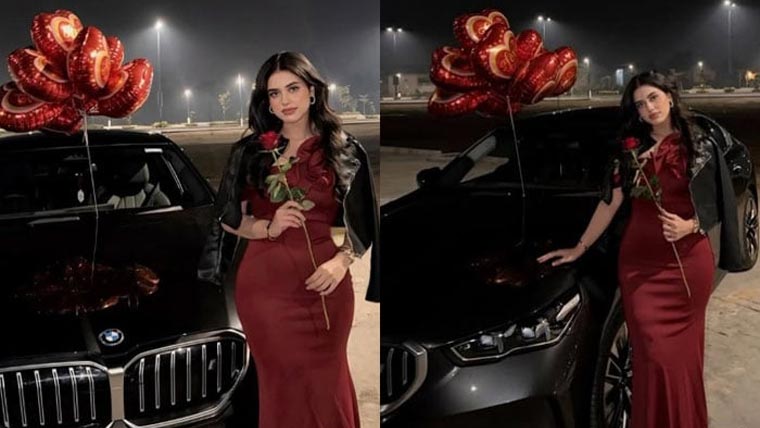 ویلنٹائن ڈے پر علینہ عامر نے خوبصورت تصاویر شیئر کردیں