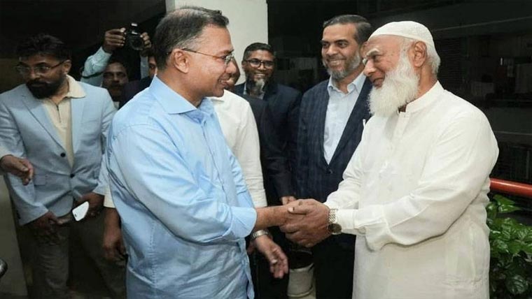  ڈھاکہ :متوقع وزیر اعظم طارق رحمٰن کی ڈاکٹر شفیق سے ملاقات 