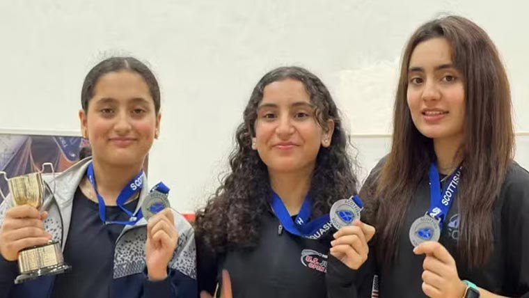 سکواش پلیئرعلی سسٹرز جرمن جونیئر اوپن میں پاکستان کی نمائندگی کرینگی