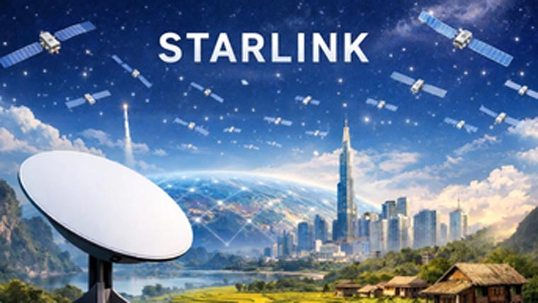  ویتنام :سٹار لنک کو لائسنس جاری  