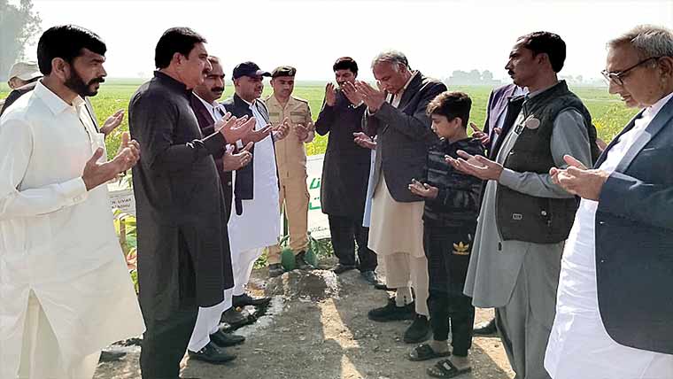 ایم پی اے قیصر اقبال سندھو  نے شجرکاری مہم کا افتتاح کر دیا