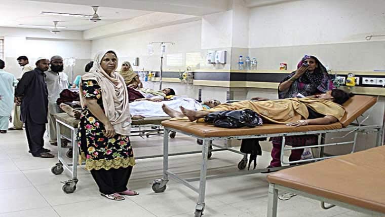  آلودگی سے سانس کی الرجی کے مریض بڑھ گئے ، سرکاری اسپتالوں میں نیبولائزر مشینیں باپید