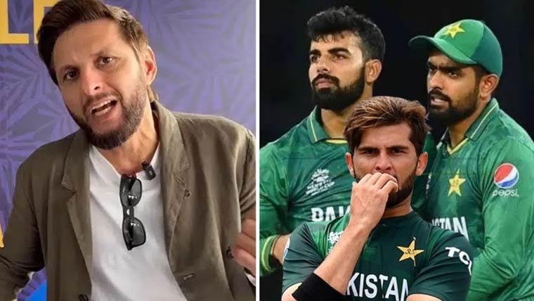  بابر، شاہین، شاداب کو بٹھاکر نئے  لڑکوں کو چانس دیں:شاہد آفریدی 