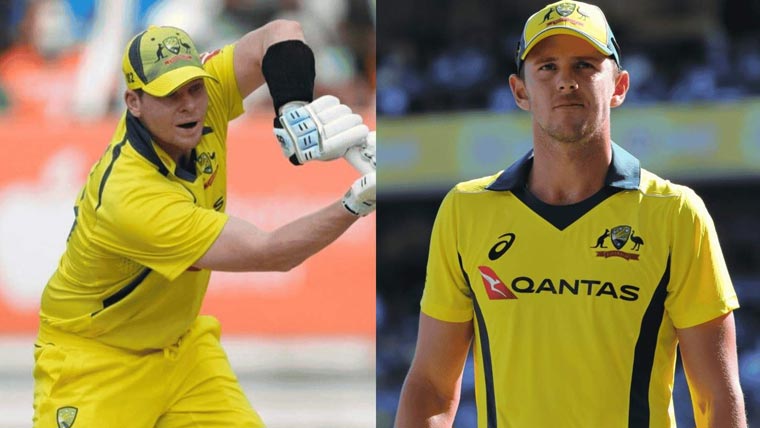  جوش ہیزل ووڈ کی جگہ سٹیو سمتھ آسٹریلوی سکواڈ کا حصہ