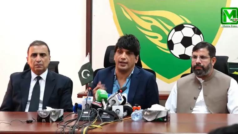  فٹبال کے استحکام ، فروغ کی امید ہے :صدر پی ایف ایف