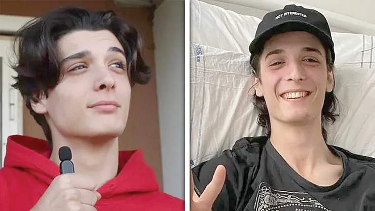  اطالوی انفلوئنسرڈیمیانو البرتی  23 برس کی عمر میں چل بسے