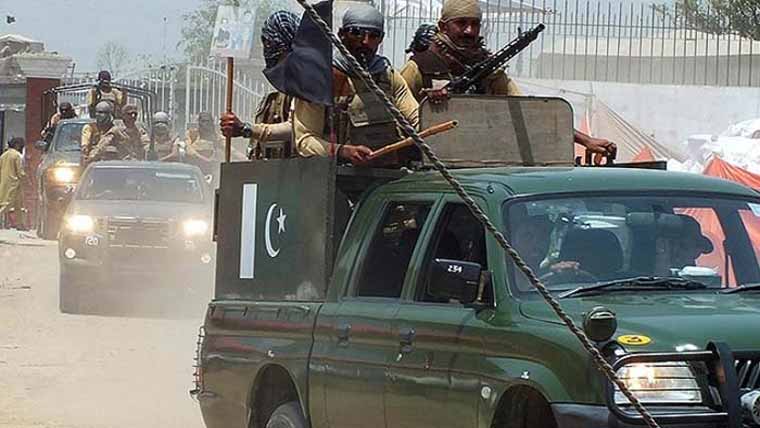 باجوڑ:چیک  پوسٹ  پر  دہشتگردوں  کا  حملہ  ناکام،12خوارج  ہلاک،دھما  کے  سے 11اہلکار  اور  ایک  بچی  شہید