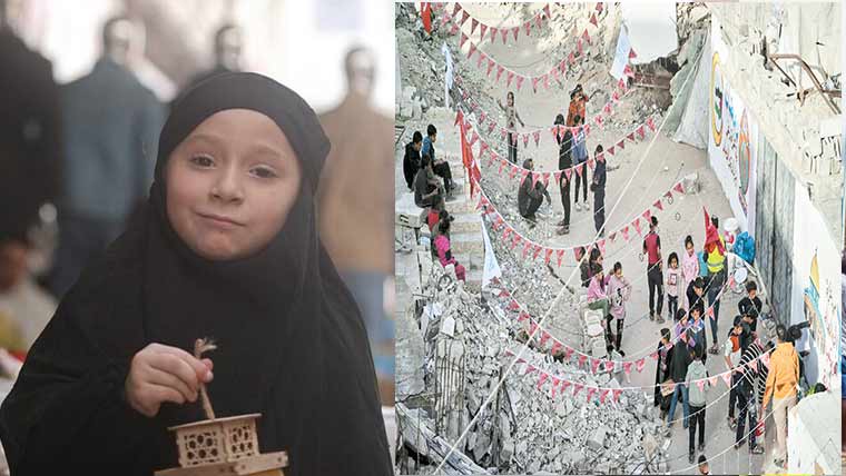 غزہ :شدید مشکلات کے باوجود رمضان کی خوشیاں برقرار