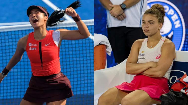 دبئی ٹینس ،الیگزینڈرا ایالا نے جیسمین پاؤلینی کو ہرا دیا