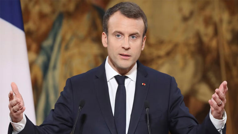 فرانس میں تشدد پسند تحریکوں  کی کوئی جگہ نہیں:میکخواں