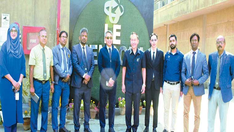  رائل تھائی قونصلیٹ جنرل کی کاروباری میٹنگ اور فیکٹری کا دورہ