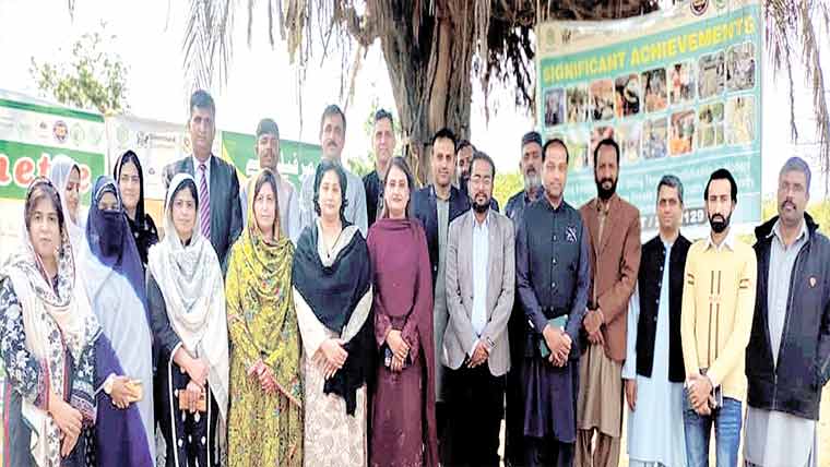  یونیورسٹی آف سرگودھا میں فارمر فیلڈ ڈے ، پراجیکٹ کا جائزہ