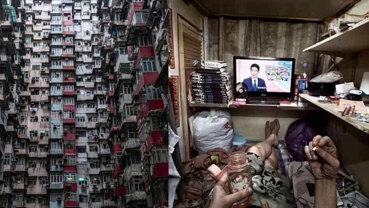 ہانگ کانگ کے کوفن ہومز میں2لاکھ افراد کیسے رہتے ہیں