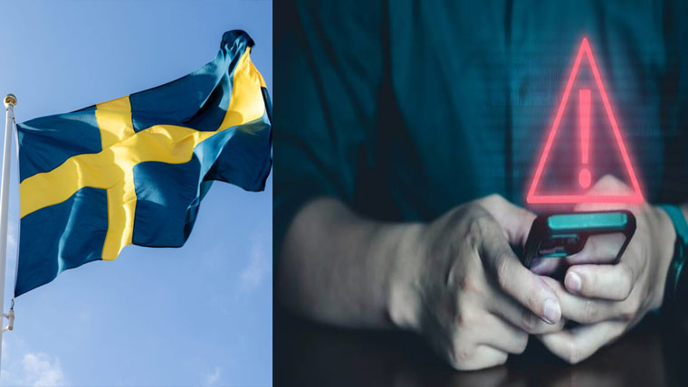 سویڈن کا آبادی کو ہوائی حملوں سے خبردار کرنیوالا سیل فون الرٹ سسٹم متعارف کرانے کا اعلان 