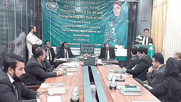 منشیات مقدمات،پراسیکیوٹرز اور پولیس افسروں کی تربیتی ورکشاپ