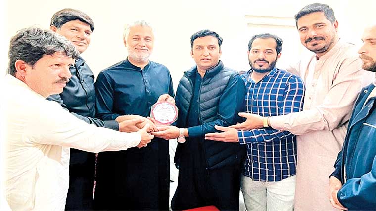 بلال تارڑ سے نیشنل ایسوسی ایشن آف  پرائیویٹ سکولز کے وفد کی ملاقات 